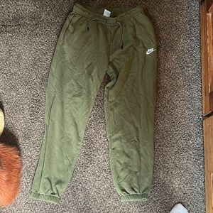 Green Nike Joggers